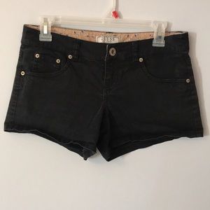 Guess black shorts